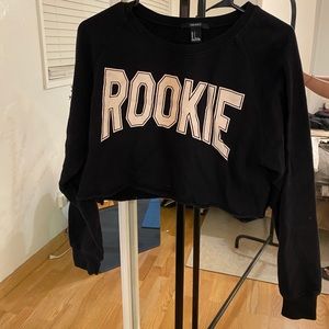 Forever 21 Cropped Sweater Rookie S